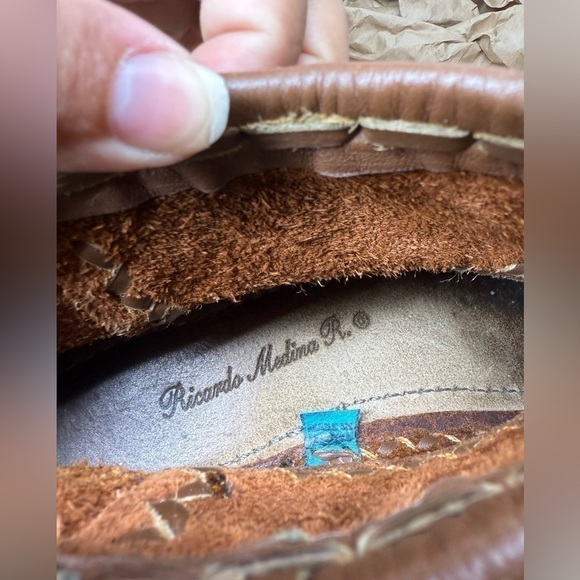 Ricardo Medina Botin Moccasin Booties SEE MEASUREMENTS - Picture 12 of 12